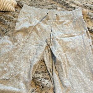 John galt flared grey sweat pants one size fits all